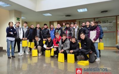 Visita al aula de prevención de riesgos laborales