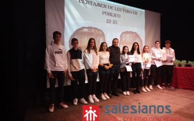 Nuestros alumnos de 3º ESO participan en el Certamen de Lectura en Público