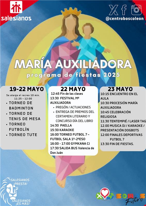 CDB - Fiestas Maria Auxiliadora 2025