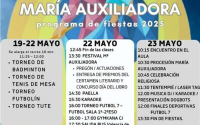 Comenzamos las fiestas de María Auxiliadora